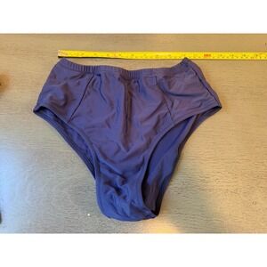 blue EKOUER lined  swimsuit bikini bottom size small